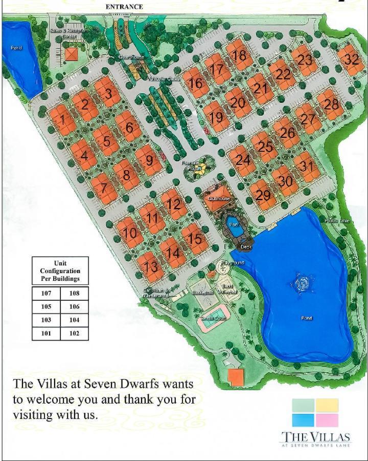 Villas At Seven Dwarfs - Close To Disney Kissimmee Exterior photo